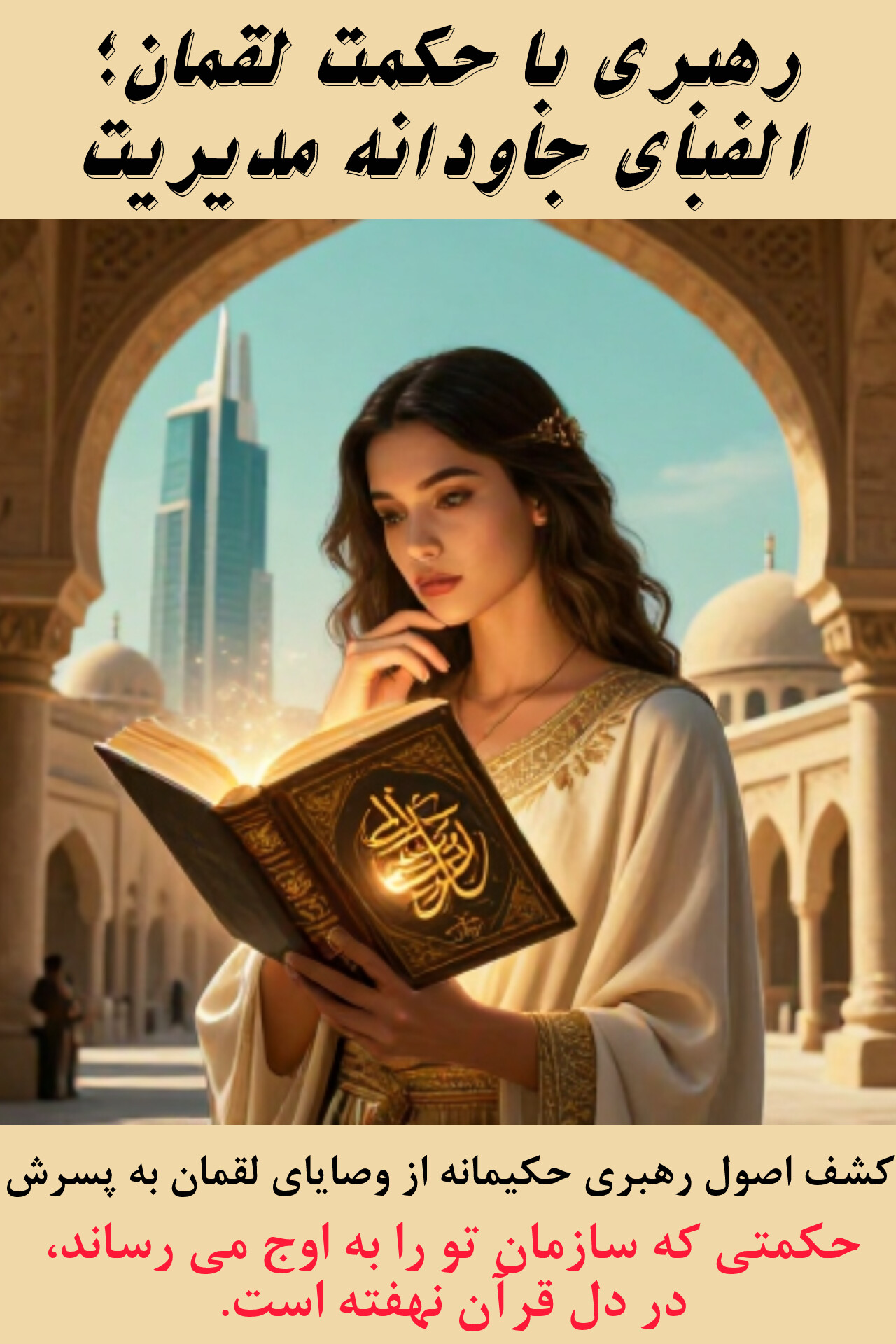 رهبری با حکمت لقمان؛ الفبای جاودانه مدیریت