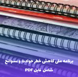 برنامه ملی کاهش خطر حوادث و سوانح | فایل PDF